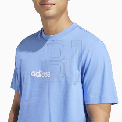 4. adidas Single Jersey Linear Tee M JX5708