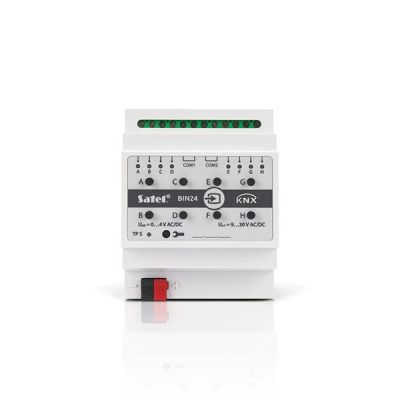 Satel KNX-BIN24 smart home - controller DIN rail mounting 8 channels