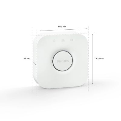 11. Philips Hue Bridge 929001180642 - intelligent lighting control SMART HOME HUE BRIDGE