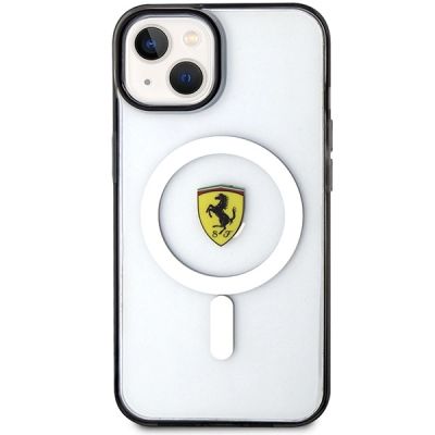 3. Ferrari FEHMP14MURKT iPhone 14 Plus 6.7" clear/transparent hardcase Outline Magsafe