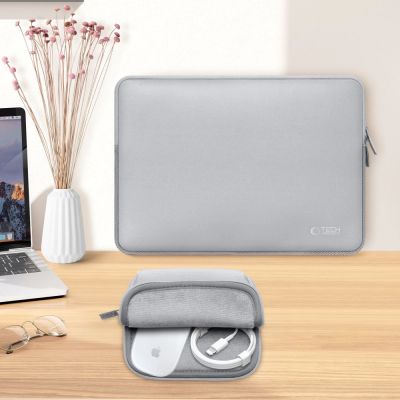 6. Tech-Protect Neoslim 13-14" Laptop Bag - Gray