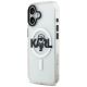 2. Karl Lagerfeld IML Karl Sketch Logo MagSafe Case for iPhone 17 - Transparent