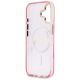 7. Karl Lagerfeld IML Choupettes Karl Script Logo MagSafe iPhone 17 Case - Pink