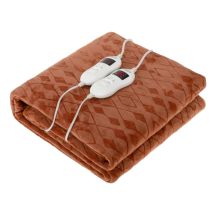 ELDOM ELECTRIC BLANKET KT200 KOZY 120W, WIRED REMOTE CONTROL, THREE OPERATION LEVELS, TEMP. REGULATION, FAST HEATING