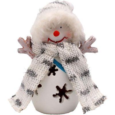4. LED SNOWMAN FIGURE 7x6x16CM