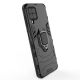 7. Ring Armor Case Kickstand Tough Rugged Cover for Samsung Galaxy A22 4G blue