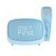 2. myFirst Voice 2 - karaoke set for kids - microphone and wireless speaker with sound modification effects (blue)
