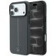 Mercedes Leather Semi Wrap with Iconic Line MagSafe Case for iPhone 18 Pro Max / 17 Pro Max - Dark Gray