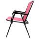 3. REDCLIFFS RED FOLDING CAMPING CHAIR WITH ARMRESTS