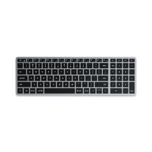 Satechi Slim X2 Bluetooth Backlit Keyboard – wireless keyboard with numeric keypad (Space Gray) US