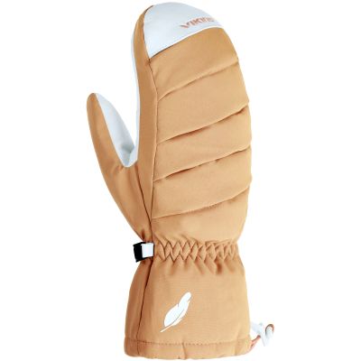 2. VIKING Ogama Women’s Down Ski Mittens, Peach