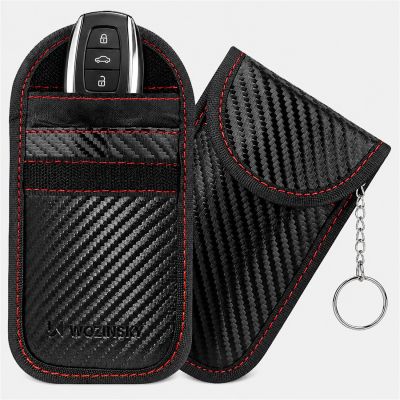 2. Wozinsky WPB-R14 RFID Blocking Case for Keyless Keys 14x9 cm - Black