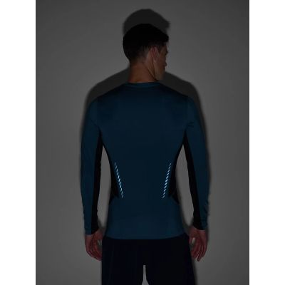 6. Men's quick-drying running longsleeve 4F 4FWAW24TFLOM252-40S