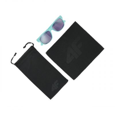6. Children's sunglasses 4F U066 blue turquoise 4FJWSS25ASUNU066 48S