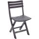 2. SET OF 4 FOLDABLE PLASTIC CATERING CHAIRS KOMODO ANTHRACITE
