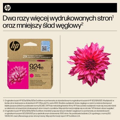 2. HP Original Magenta Ink 924e EvoMore