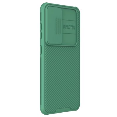 2. Nillkin CamShield Pro armored case with camera cover for Samsung Galaxy S24+ - green
