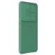 2. Nillkin CamShield Pro armored case with camera cover for Samsung Galaxy S24+ - green