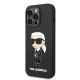 2. Karl Lagerfeld KLHMP14XSNIKBCK iPhone 14 Pro Max 6.7" hardcase black/black Silicone Ikonik Magsafe