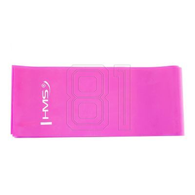 23. Pilates tape HMS TP01 PINK 0.7 x 120 x 1200 MM 17-34-022