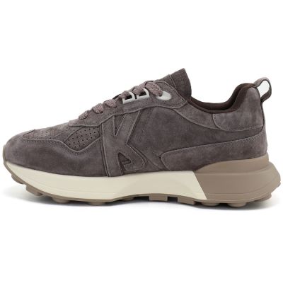 3. Brown leather platform sneakers Kobbo FIO27-67048