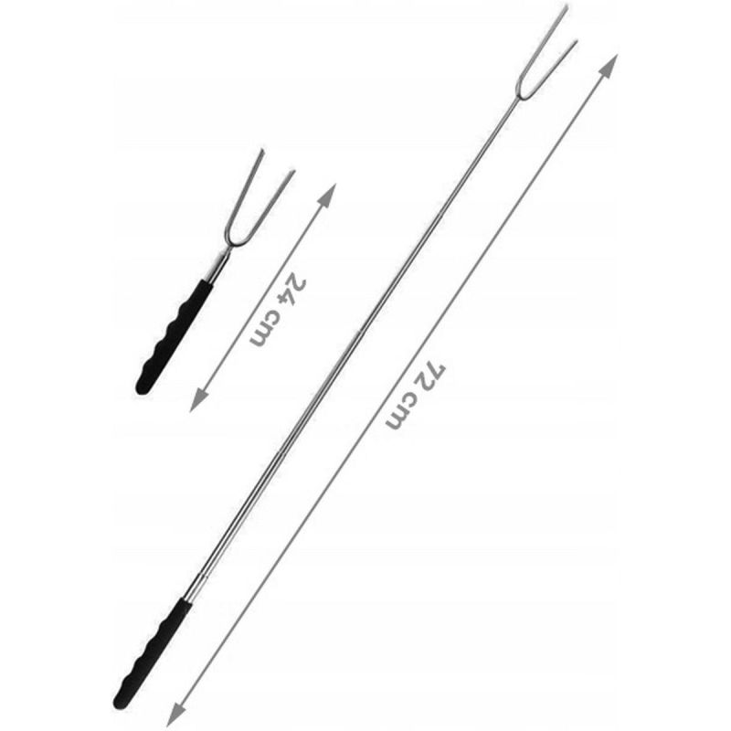 2. TELESCOPIC GRILL FORK 24-72CM