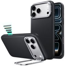 ESR Leather Kickstand MagSafe Case for iPhone 18 Pro Max / 17 Pro Max - Black
