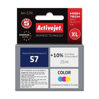 Activejet AH-57R Ink (replaces HP 57 C6657AE; Premium; 21 ml; color)