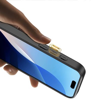 12. Dux Ducis Rafi II Mag Case with MagSafe for iPhone 16 - Black