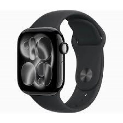 Apple Watch Series 11ÂGPS + Cellular 46mmÂGold Titanium Case with Light Blush Sport Band - M/L