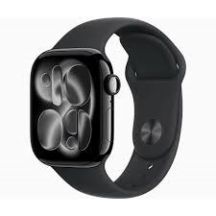 Apple Watch Series 11ÂGPS + Cellular 46mmÂGold Titanium Case with Light Blush Sport Band - M/L