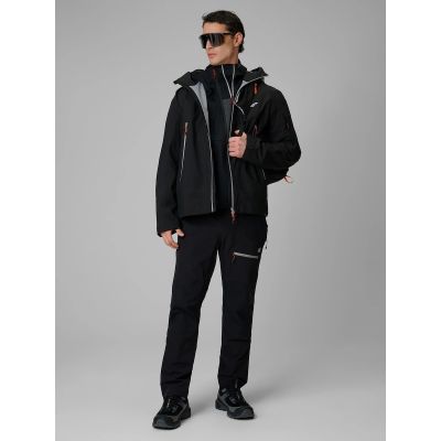 3. Windproof softshell jacket 4F PRO 10000 membrane men's 4F 4FWSS26TSOFM541-20S