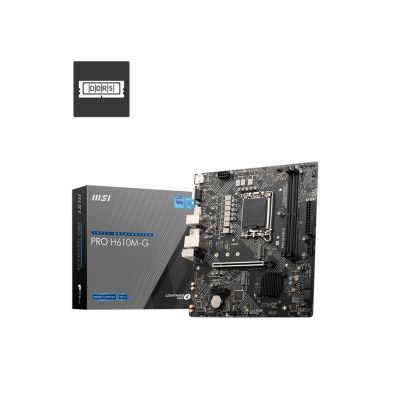 6. MSI PRO H610M-G motherboard