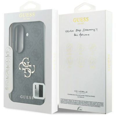 7. Guess Big 4G Logo Case for Samsung Galaxy Z Fold 8 Ultra - Black