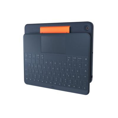 7. Logitech 920-010361 Mobile Keyboard QWERTZ German Smart Connector Blue