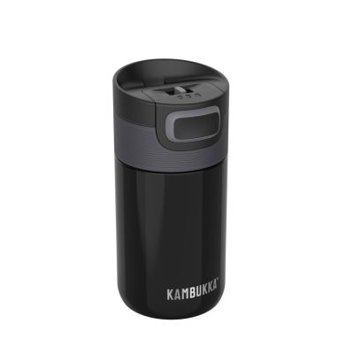 2. Kambukka Etna Thermal Mug 300 ml - Pitch Black
