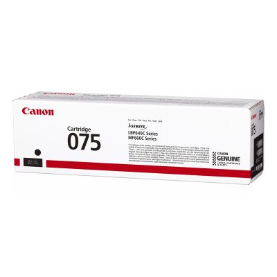 9. Canon 075 Toner Cartridge 1pc Original Black