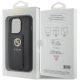 8. Guess Grip Stand 4G Saffiano Strass case for iPhone 15 Pro Max - black