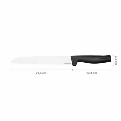 2. Fiskars 1054945 kitchen knife Stainless steel 1 pc. Bread knife