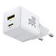 4. Baseus Palm 30W USB-C USB-A Wall Charger - White