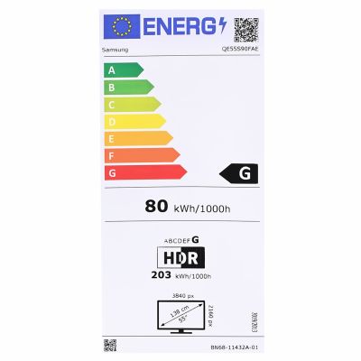 22. Samsung QE55S90F OLED TV 55'' 4K Ultra HD 144 Hz Tizen Dolby Atmos Black (MODEL 2025)