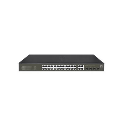 5. LevelOne GES-2128 Managed L2 Gigabit Ethernet (10/100/1000) Network Switch Black