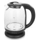 Emerio WK-119255.5 Electric Kettle 1.7 l 2200 W Black, Transparent