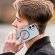 5. Magnetic Abrasive iPhone 17 Case Compatible with MagSafe - Matte Blue