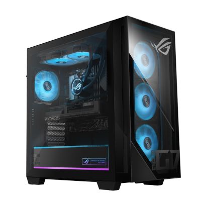 4. ASUS ROG G700 GM700TZ-R9800X283W AMD Ryzen™ 7 9800X3D 32 GB DDR5-SDRAM 2 TB SSD AMD Radeon RX 9070 XT Windows 11 Home Tower PC Black