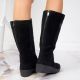 8. Rieker W R237 waterproof nubuck boots lined with sheepskin