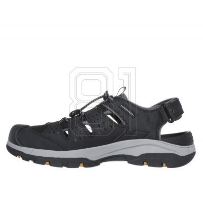 9. Skechers Menard M 205113 BLK Sandals