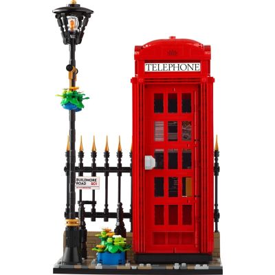 16. Lego 21347 Ideas - Red London Telephone Booth