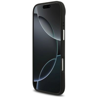 5. Guess Grained Big 4G Classic Logo case for iPhone 17 Air - black