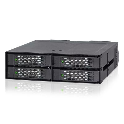 5. IcyDock Mounting Plate 4x6.3cm SATAI-III w 1x5.25" HDD/SSD bk